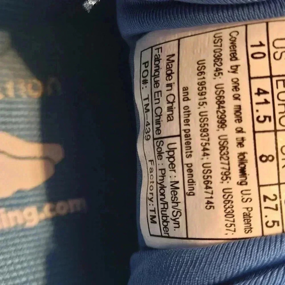 NEWTON Kismet 8 Ladies Running Sneakers | Light Blue, Arctic, Orange | Size 10 - Picture 11 of 11